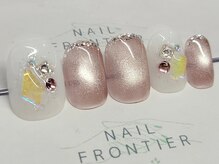 ネイルフロンティア 吉祥寺(NAIL FRONTIER)/Eストーンラメフレンチ8980円～