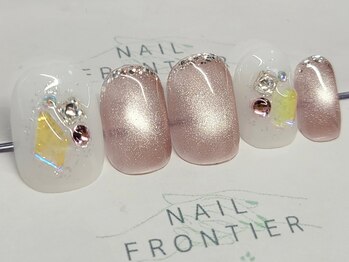 ネイルフロンティア 吉祥寺(NAIL FRONTIER)/Eストーンラメフレンチ8980円~