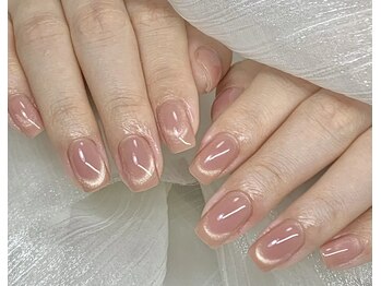 ピュアアンドリッチネイルサロン(Pure&Rich Nail Salon)/ワンホンマグネットフレンチ