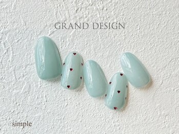 グランドデザイン 穂積店(GRAND DESIGN)/プチプチハートNail