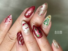 ニーム(niim)/クリスマスネイル
