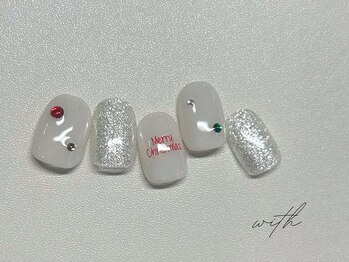 ウィズ 神戸(with)/クリスマスネイル