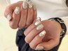 【nail】A design◆¥7500 (デザイン36種/色&配置変更ok)