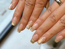 レトネイル レトネイル 大阪梅田(reto nail)/ドット/リボン/グラデーション