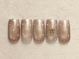 リボン&ドットデザイン