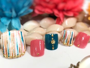 ブレス 天童店(BLESS)/ストライプネイル★