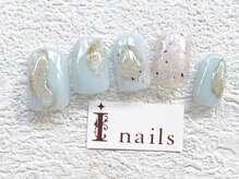 アイネイルズ 梅田店(I nails)/マグネットニュアンス￥8200