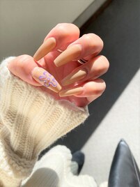 ぷっくりお絵描きネイル