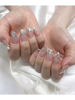 ヒールネイル(heal nail)/kirakira ピンクラメグラデ~