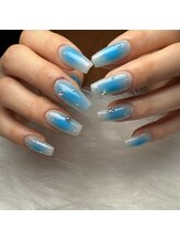 ソワン(Soin)/エアーブラシうる艶チークネイル