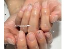 ラメフレンチnail