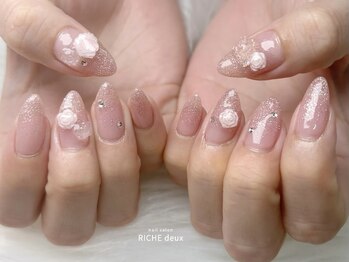 バラ×フラッシュラメグラデ