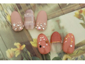 ネイルクロエ(NAIL KCLOE)/定額デザイン☆3本アート