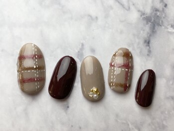 ネイルブレイク リリア(Nail Break lilia)/【初回オフ無料】チェックネイル