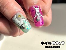 ネイルマフィア 原宿(NAIL MAFIA)/痛ネイル/キャラクターネイル