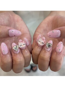 アングゥ ウル(ungu ul)/ちゅるんピンクキティネイル