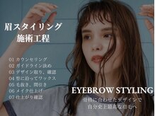 ダズル(DAZZLE)/美眉スタイリング施術工程