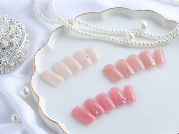 エスケー(s.k.)の写真/【梅田徒歩3分】大人女性向け隠れ家サロン♪《ワンカラー4300円》魅せる美爪フォルムなら〈s.k.〉にお任せ!