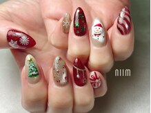 ニーム(niim)/クリスマスネイル