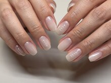 ファーブ(farbe.)/Ombre x White veil