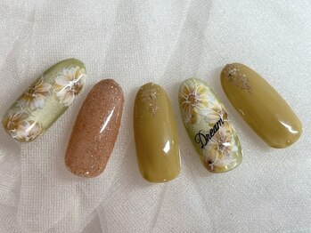 ボニータ(BONITA)/定額C 手描き フラワーアート