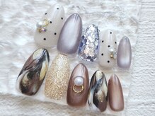 ネイルサロン アジュール(nail salon Azur)の雰囲気（大人上品♪秋ネイル☆　定額￥６０００）