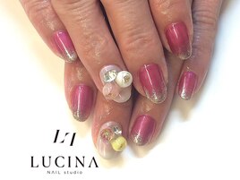 kー72 ピンクラメグラデーション