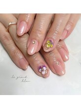 ルグランブルー(le grand bleu)/手作りのディップフラワーパーツ