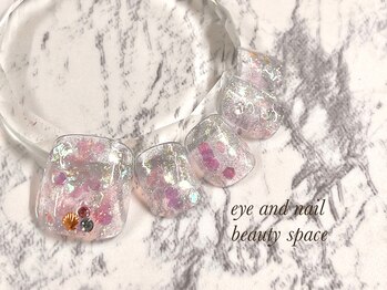 ビューティースペース 品川大井町店(Beauty Space)/キラキラホログラムネイル♪