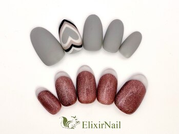 エリクサーネイル 五反田(Elixir Nail)/定額c やり放題／クーポン使用