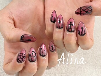 エリナネイルサロン池袋(Alina Nail Salon)/持ち込みデザイン9580円