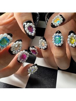 モレリア 心斎橋店(morelia)/宝石ネイル