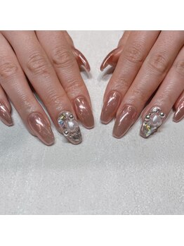 ビューティマーケット アングゥ(BEAUTY MARKET ungu)/ミラーネイル