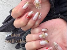 ニコ 茨木(nico)/成人式ネイル