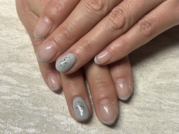 ジュリネイル(JULIE NAIL)/フレンチ1本アート