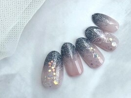 グラデーションネイル/夏ネイル