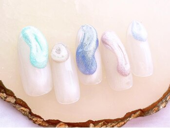 ネイルサロンフォーユー(for u)/ぷっくりネイル¥8980