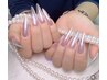 【チップ長さだし】　モテ可愛♪オーロラミラーパウダー¥9000