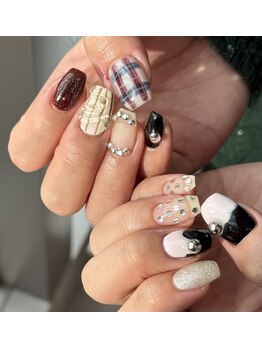 ペロ 名古屋(pelo)/異素材MIXニュアンス