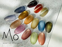 マミーナオレンジ 本八幡店/マグネットネイル　冬ネイル