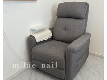 ミレネイル(milae nail)の雰囲気（フットネイルも対応してます◎）