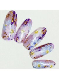 浴衣ネイル