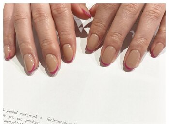 スリープ ジユウガオカ(Sleep jiyugaoka)/ベース有skinnyフレンチ 10450円