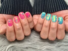 【ジェル】10本アート