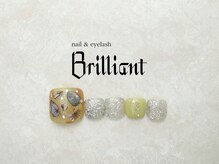 ネイルアンドまつげエクステのお店 ブリリアント 草加(Brilliant)/Foot 　定額8800円コース