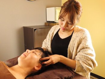 リンパケア 月の輪の写真/【癒しのヘッドスパ60分¥4,980】目の疲労、頭のコリを感じている方にオススメのメニュー☆