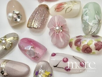 モア(more)の写真/持ち込みデザイン歓迎♪女性の魅力を引き出す洗練された仕上がりで、どんなシーンにもマルチに対応☆