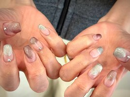 シンプルニュアンスネイル☆