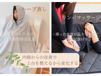 ヨサパーク こらっしぇ御徒町店(YOSA PARK)/よもぎ蒸し×リンパ