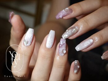 ユーティーネイル(Youty Nail)/パープルニュアンス